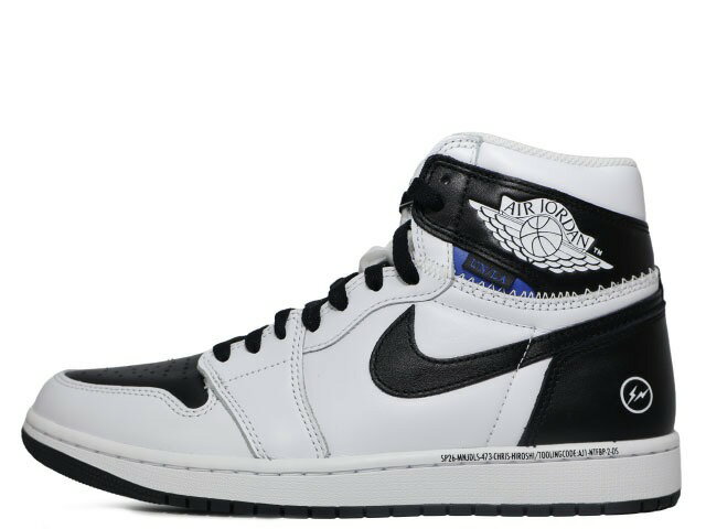 NIKE AIR JORDAN 1 RETRO HIGH OG SP II7282-100ナイキ エアジョーダン 1 レトロハイ オージー スペシャル "フラグメントデザイン""ユニオン" ホワイト/ブラック"FRAGMENT DESIGN""UNION"WHITE/BLACK