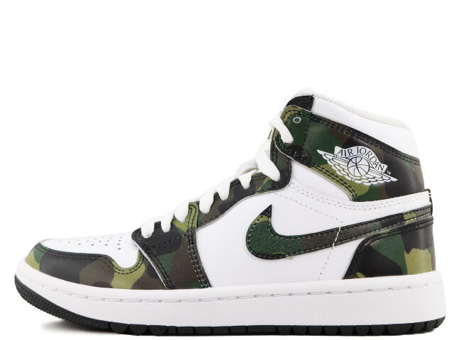 樂天商城 - NIKE AIR JORDAN 1 HIGH G LEGION GREEN/WHITE-BLACK DQ0660-300ナイキ エア ジョーダン 1 ハイ ゴルフ レギオングリーン/ホワイト-ブラック