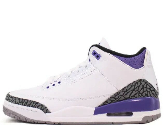 NIKE AIR JORDAN 3 RETRO CT8532-105ナイキ エア ジョーダン 3 レトロ ホワイト/ブラック-ダークアイリスーセメントグレーWHITE/BLACK-DARK IRIS-CEMENT GREY
