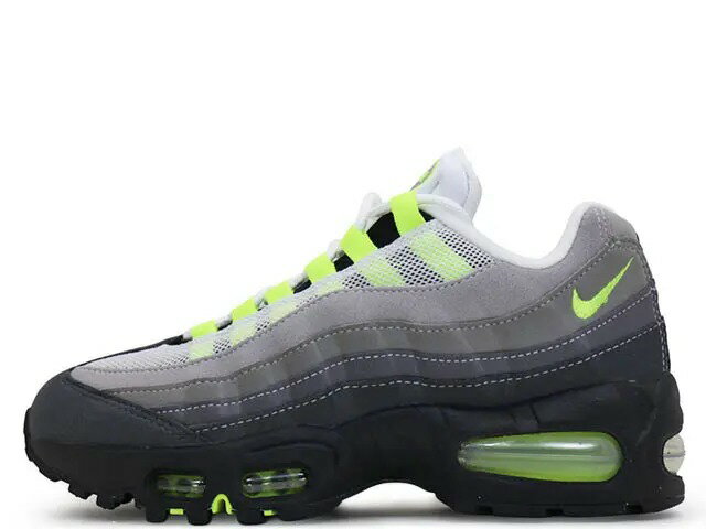 【GIRLS SIZE】NIKE WMNS AIR MAX 95 BIG BUBBLE BLACK/NEON YELLOW-ANTHRACITE-LT GRAPHITE IO9926-001ナイキ ウィメンズ エア マックス 95 オリジナル ビッグバブル ブラック/ネオンイエロー/アンスラサイト/ライトグラフィック