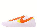 NIKE BLAZER LOW/SACAI DD1877-100ナイキ ブレザー ロー/サカイWHITE/MAGMAORANGE-WHITE