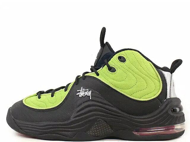 NIKE AIR PENNY 2 DX6933-300ナイキ エア ペニー 2 "ステューシー" ビビッド グリーン/ブラック-ブラック "STUSSY" VIVID GREEN/BLACK-BLACK