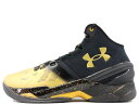 UNDER ARMOUR UA CURRY 2 3026283-001アンダーアーマー カリー 1 ステファン・カリー "ユナニマス" ブラック/ゴールド"UNANIMOUS"BLACK/GOLD