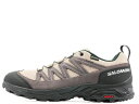 SALOMON X WARD LEATHER GTX L47182100T X [h U[ SA-ebNX Be[WJ[L/ubN/s[^[VINTAGE KHAKI/BLACK/PEWTER