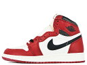 【レディース スニーカー】NIKE AIR JORDAN 1 RETRO HIGH OG GS FD1437-612 CHICAGO VARSITY RED/BLACK-SAIL-MUSLIN