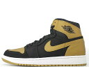 NIKE AIR JORDAN 1 RETRO HIGH 332550-026ナイキ エアジョーダン 1 レトロ ハイ カーメロ・アンソニー"CARMELO ANTHONY" BLACK/METALLIC GOLD-WHITE