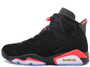 ySALEzNIKE AIR JORDAN 6 RETRO 384664-060iCL GA W[_ 6 g ubN/CtbhBLACK/INFRARED