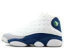 NIKE AIR JORDAN 13 RETRO 414571-164iCL GA W[_ 13 g zCg/t@CA[bh/t`u[/CgXeB[O[WHITE/FIRE RED-FRENCH BLUE-LT STEEL GREY