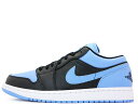 NIKE AIR JORDAN 1 LOW 553558-041iCL GA W[_ 1 E ubN/ubN-jo[VeB[ u[-zCgBLACK/BLACK-UNIVERSITY BLUE-WHITE