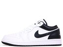 NIKE AIR JORDAN 1 LOW 553558-132iCL GA W[_ 1 [ zCg/ubN-zCgWHITE/BLACK-WHITE