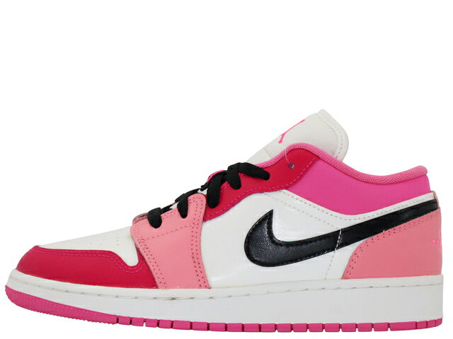 樂天商城 - 【レディーススニーカー】NIKE AIR JORDAN 1 LOW GS 553560-162ナイキ エア ジョーダン 1 ロー グレードスクール ホワイト/ブラック-ピンクサイクル-ラッシュピンクWHITE/BLACK-PINKSICLE-RUSH PINK