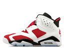 NIKE AIR JORDAN 6 RETRO CT8529-106ナイキ エア ジョーダン 6 レトロ カーマインWHITE/CARMINE-BLACK