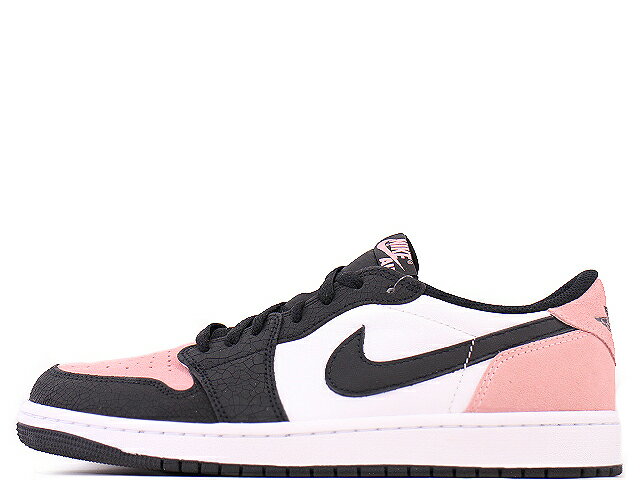 NIKE AIR JORDAN 1 LOW OG CZ0790-061ナイキ エア ジョーダン 1 ロー オリジナル ブラック/ブリーチド コーラル-ホワイト-グレー フォグBLACK/BLEACHED CORAL-WHITE-GREY FOG