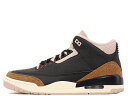 NIKE AIR JORDAN 3 RETRO CT8532-008ナイキ エア ジョーダン 3 レトロ ブラック/ラッシュ オレンジ-フォシル ストーン-セイルBLACK/RUSH ORANGE-FOSSIL STONE-SAIL