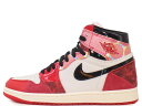 NIKE AIR JORDAN 1 RETRO HIGH OG SP DV1748-601ナイキ エアジョーダン 1 レトロ ハイ オリジナル スパイダーマン ユニバーシティーレッド/ブラック SPIDER-MAN UNIVERSITY RED/BLACK