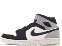 NIKE WMNS AIR JORDAN 1 MID SE DV0427-100ナイキ ウィメンズ エア ジョーダン 1 ミッドSAIL/BLACK-LIGHT...