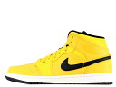 NIKE AIR JORDAN 1 MID 554724-700iCL GA W[_ 1 ~bh ujo[VeB[S[h/ubN-zCgUNIVVERSITY GOLD/BLACK-WHITE