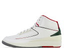 NIKE AIR JORDAN 2 RETRO DR8884-101ナイキ エア ジョーダン 2 レトロ ホワイト/ファイヤーレッド-セイル WHITE/FIRE RED-FIR-SAIL