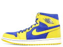 【2013年製】NIKE AIR JORDAN 1 RETRO HIGH OG "LANEY" VARSITY MAIZE/GAME ROYAL-WHITE 555088-707ナイキ エアジョーダン1 レトロ "レーニー" バーシティ メイズ/ゲーム ロイヤル-ホワイト
