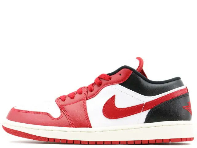 樂天商城 - NIKE WMNS AIR JORDAN 1 LOW WHITE/GYM RED/BLACK/SAIL DC0774-160ナイキ ウィメンズ エア ジョーダン 1 ロー ホワイト/ジムレッド-ホワイト-セイル