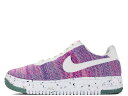 【レディーススニーカー】NIKE WMENS AIR FORCE 1 CRATER FLYNIT DC7273-500ナイキ ウィメンズ エアフォース 1 クレーター フライニットFUCHSIA GLOW/WHITE-PINK BLAST