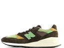 NEW BALANCE U998 BGj[oX U998BG BROWN/GREEN uE/O[ MADE IN USA