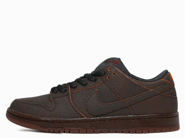 NIKE SB DUNK LOW PRO PREMIUM "KRAMPUS" DK SMOKE GREY/CAMPFIRE ORANGE HV1668-001ナイキ スケートボーディング ダンク ロー プロ プレミアム "クランプス" ダークスモークグレー/キャンプファイヤー オレンジ