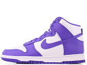 NIKE WMNS DUNK HIGH DD1869-112ナイキ ウィメンズ ダンク ハイ ホワイト/コートパープル WHITE/COURT PURPLE