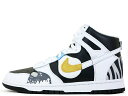 NIKE WMNS DUNK HIGH LX DZ7327-001ナイキ ウィメンズ ダンク ハイ LX ホワイト/ブラック-マルチカラーBLACK/WHITE-MULTI COLOR