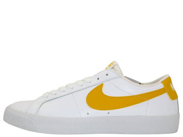 樂天商城 - SB ZOOM BLAZER LOW 864347-171ナイキ スケートボーディング ズーム ブレザーロウ ホワイト/ミネラルゴールドWHITE/MINERAL GOLD