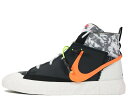 NIKE BLAZER MID/READYMADE CZ3589-001iCL uCU[ ~bh/fBCh ubN/g[^ IW-oXg O[BLACK/TOTAL ORANGE-VAST GREY