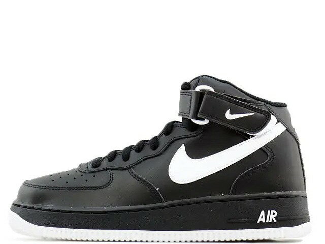 NIKE AIR FORCE 1 MID 07 DV0806-001ナイキ エアフォースワン ミッド ブラック/ホワイト-ブラックBLACK/WHITE-BLACK