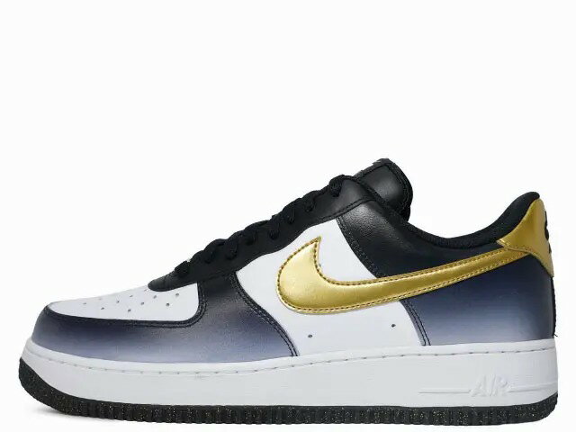 NIKE AIR FORCE 1 LOW "FOOT LOCKER" HJ9128-100ナイキ エアフォース ワン ロー "フットロッカー" ブラック/ホワイト-メタリックゴールド BLACK/WHITE-METALLIC GOLD