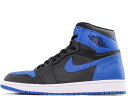 NIKE AIR JORDAN 1 RETRO HIGH OG 555088-007iCL W[_uh GAW[_ 1 g nC I[W[ ubN/Cu[BLACK/ROYAL-WHITE