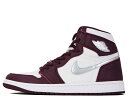 NIKE AIR JORDAN 1 RETRO HIGH OG 555088-611ナイキ エア ジョーダン 1 レトロ ハイ オリジナル ボルドーBORDEAUX/METALLIC SILVER-WHITE