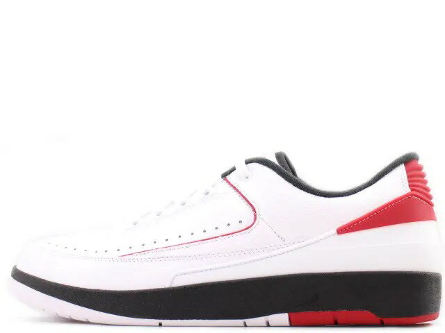 樂天商城 - 【2016年製】NIKE AIR JORDAN 2 RETRO LOW 832819-101ナイキ　エアジョーダン2　レトロ　ロー ホワイト/バーシティーレッド/ブラックWHITE/VARSITY RED-BLACK