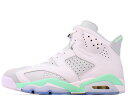 NIKE WMNS AIR JORDAN 6 RETRO DQ4914-103iCL EBY GA W[_ 6 g zCg/sAv`i[~gtH[WHITE/PURE PLATINUM-MINT FOAM