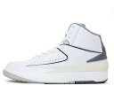 NIKE AIR JORDAN 2 RETRO DR8884-100ナイキ エア ジョーダン 2 レトロ ホワイト/セメントグレー/セイル/ブラックWHITE/CEMENT GREY-SAIL-BLACK