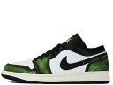 NIKE AIR JORDAN 1 LOW SE DN3705-003iCL GA W[_ 1 [ V[YiGfBV ubN/GNgbNO[-zCgBLACK/ELECTRIC GREEN-WHITE