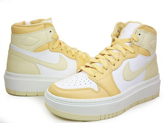 【25cm】NIKE WMNS AIR JORDAN ELEVATE HIGH CELESTIAL GOLD/WHITE/SAIL/MUSLIN DN3253-200ナイキ ウィメンズ エア ジョーダン 1 エレベイト ハイ セレスティアルゴールド/ホワイト/セイル/モスリン