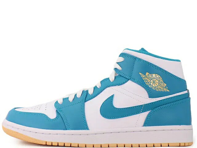 樂天商城 - NIKE AIR JORDAN 1 MID AQUATONE/CELESTIAL GOLD-WHITE DQ8426-400ナイキ エア ジョーダン 1 ミッド アクアトーン/セレッシャル ゴールド-ホワイト