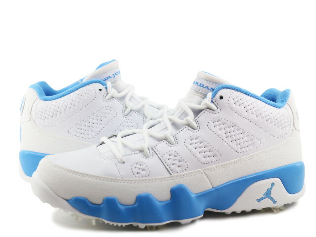 【ゴルフシューズ】NIKE AIR JORDAN 9 G WHITE/UNIVERSITY BLUE-WHITE FJ5934-101ナイキ エアジョーダン 9 ゴルフ ホワイト/ユニバーシティーブルー/ホワイト