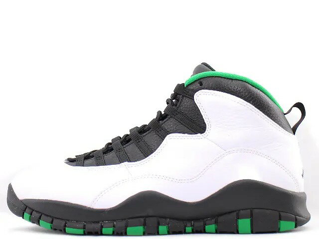 NIKE AIR JORDAN 10 RETRO 310805-137ナイキ エアジョーダン 10 レトロ "シアトル" ホワイト/パイングリーン-アマリロ-ブラック"SEATTLE"WHITE/PINE GREEN-AMARILLO-BLACK