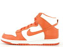 y2016N/26.5cmzNIKE DUNK HIGH RETRO QS 850477-101iCL _N nC g WHITE/ORANGE BLAZE