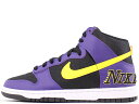 NIKE DUNK HI PRM EMB DH0642-001ナイキ ダンク ハイ プレミアム エンベデッド 