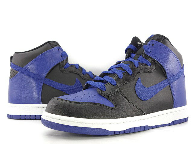NIKE DUNK HIGH 317982-049ナイキ ダンク ハイ ブラック/オールドロイヤルBLACK/OLD ROYAL