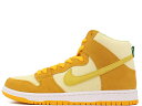 NIKE SB DUNK HIGH PRO DM0808-700ナイキ スケートボーディング ダンク ハイ プロ ユニバーシティ ゴールド/ビビッド サルファー-シトロン UNIVERSITY GOLD/VIVID SULFUR-CITRON