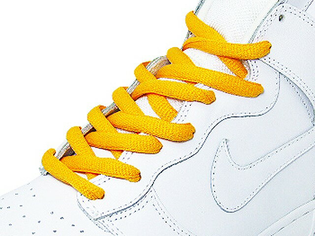 SKIT ORIGINAL SHOE LACE (SB TYPE YELLOW) スキット オリジナル シューレース SBタイプ 靴紐 丸紐 黄 イエロー