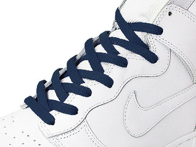 SKIT ORIGINAL SHOE LACE (FLAT TYPE NAVY) スキット オリジナル シューレース フラットタイプ 靴紐 平紐 紺色 ネイビー