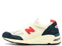 NEW BALANCE M990TA2j[oX M990TA2 zCg/u|/bh MADE IN USAWHITE/BLUE/RED